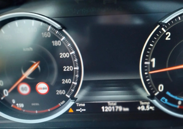 BMW X5 cena 149800 przebieg: 120179, rok produkcji 2015 z Międzyrzecz małe 781